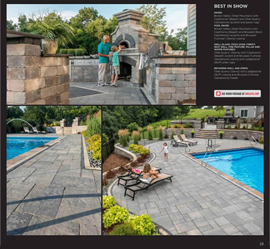 Unilock Best in Show Patio/Pool Pavers and Retainingn Wall Award